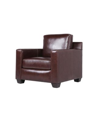 Nice Link - Emilyn Leather Topstitched Armchair