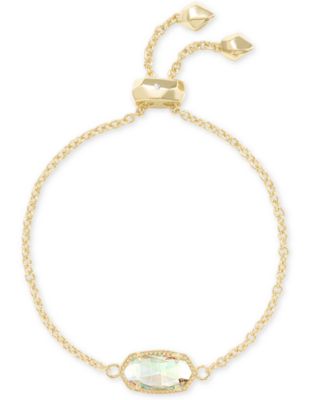 Kendra Scott - 14k Gold-Plated Stone Slider Bracelet