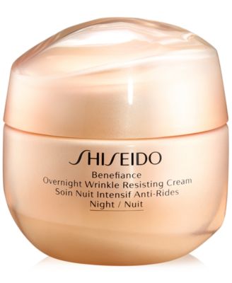Shiseido - Benefiance Overnight Wrinkle Resisting Cream, 1.7-oz.