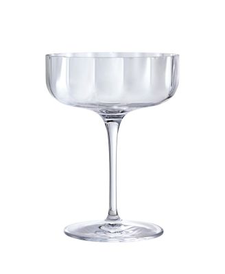 Luigi Bormioli - Jazz Cocktail Coupe Glasses, Set of 4