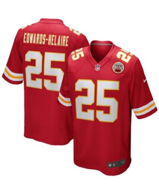 Nike - Men's Clyde Edwards-Helaire Kansas City Chiefs Game Jersey