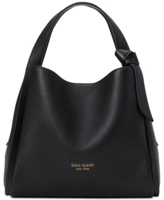 kate spade new york - Knott Pebbled Leather Medium Crossbody Tote