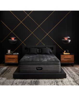 Beautyrest - Black&reg; K-Class 15.75" Firm Pillow Top Mattress Set- Twin XL