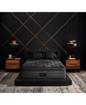 Beautyrest - Black&reg; K-Class 16.5" Plush Pillow Top Mattress Set- King
