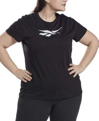 Reebok - Plus Size Cotton Graphic Vector T-Shirt