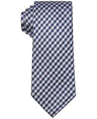 Tommy Hilfiger - Men's Classic Design Gingham Check Tie