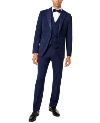 Tommy Hilfiger - Men's Modern-Fit Flex Stretch Tuxedo