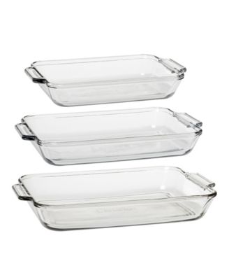 Anchor Hocking - 3 Pc. Glass Oven Basics Bakeware Set