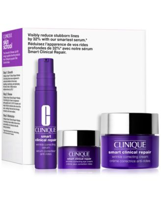 Clinique - 3-Pc. Skin School Supplies Smooth & Renew Lab Set