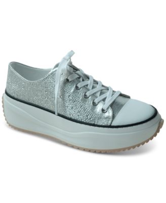 Wild Pair - Highfive Bling Lace-Up Low-Top Sneakers