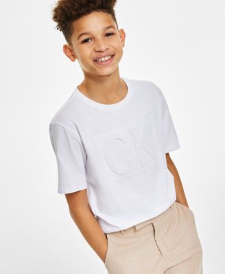 Calvin Klein - Big Boys Graphic-Print Cotton T-Shirt