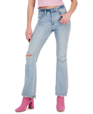Celebrity Pink - Juniors' Ultra-High-Rise Flare-Leg Jeans