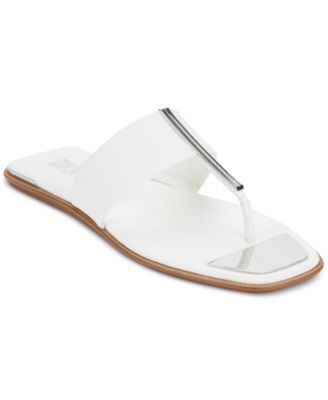 DKNY - Women's Deja Slip-On Embellished Thong Sandals