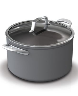 Ninja - ™ Foodi™ NeverStick&reg; Premium Hard-Anodized 8-Quart Stock Pot with Glass Lid