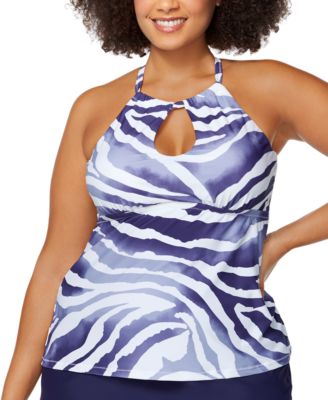 Raisins Curve - Trendy Plus Size Sambava Rosalie Tankini Top
