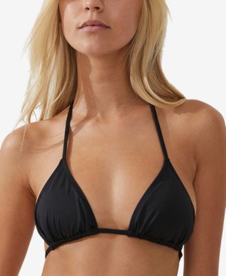 COTTON ON - Women's Solid Slider Triangle Bikini Top