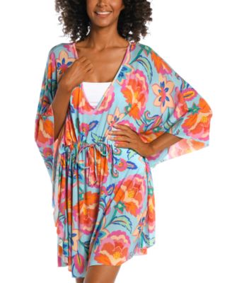 La Blanca - Women's Breezy Beauty Caftan Cover-Up