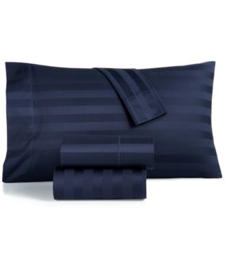 Charter Club - Damask Stripe Cotton 550-Thread Count 4-Pc. King Sheet Set