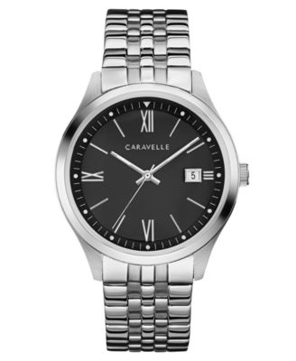 Caravelle - Men's Stainless Steel Bracelet Watch 41mm