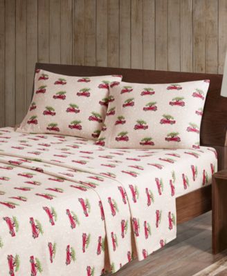 Woolrich - Cotton Flannel 4-Piece Full Sheet Set