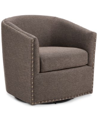 Furniture - Tyler Swivel Chair, Quick Ship