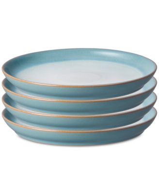 Denby - Azure Coupe 4-Pc. Medium Plate Set