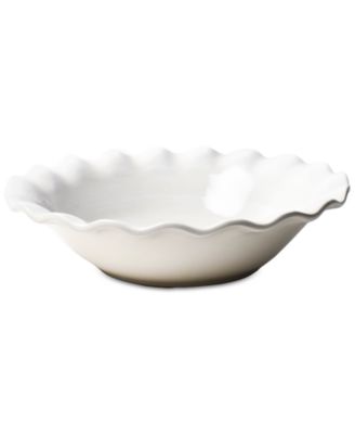 Coton Colors - Signature Ruffle White Best Bowl