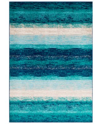 Abbie & Allie Rugs - Paramount PAR-1109 Teal 7'9" x 11'2" Area Rug