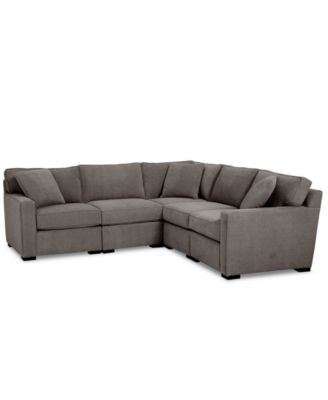 Furniture - Radley Fabric 5-Pc. Sectional Sofa
