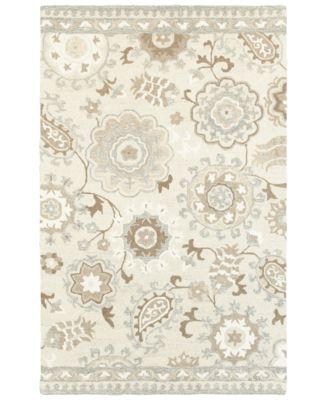 Oriental Weavers - Craft 93005 Ivory/Gray 5' x 8' Area Rug