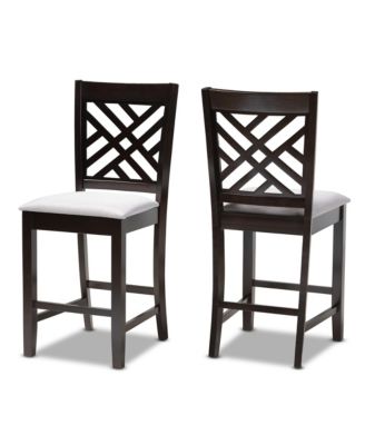 Furniture - Caron Pub Chair Set, Quick Ship