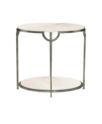 Bernhardt - Morello Oval Metal End Table