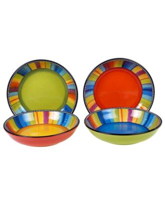 Certified International - Sierra 4-Pc. Soup/Pasta Bowls asst.