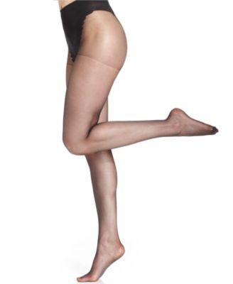 Hue - HUE French Lace Control Top Hosiery