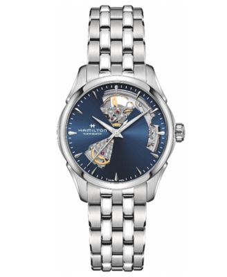 Hamilton - Women's Swiss Automatic Jazzmaster Stainless Steel Bracelet Watch 36mm