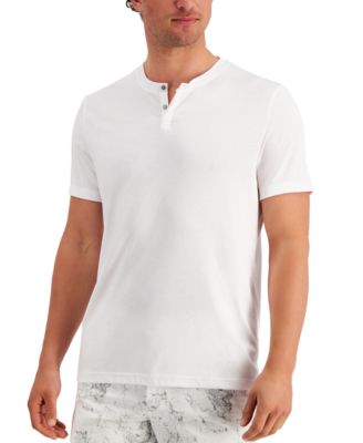 Alfani - Men's Solid Henley