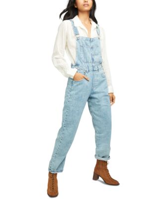 Free People - Cotton Ziggy Denim Overalls