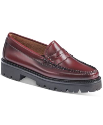 GH Bass - Women's Whitney Super Lug Sole Loafer Flats