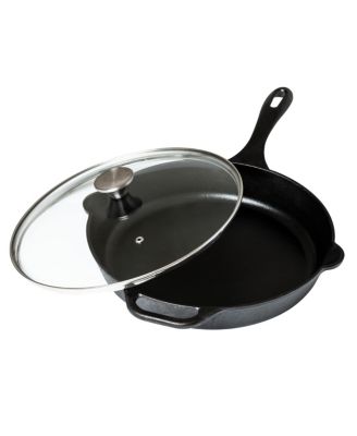 Victoria - Glass Lid with Stainless Steel Knob for 12" Skillet
