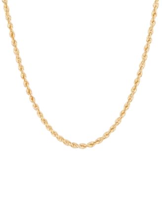 Macy's - Rope Link 22" Chain Necklace in 10k Gold