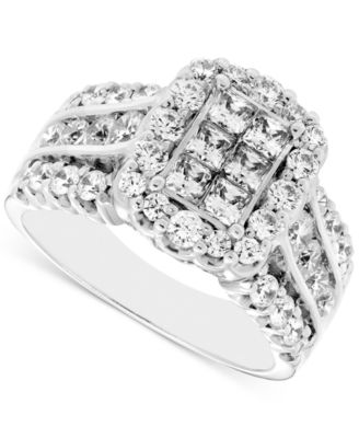 Macy's - Diamond Princessa Ring 2 ct. tw in 14K White Gold