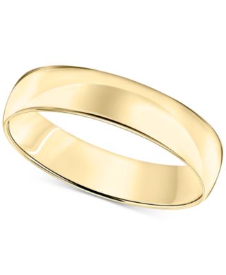 Macy's - Comfort Fit Wedding Band (5mm) in 14k Gold