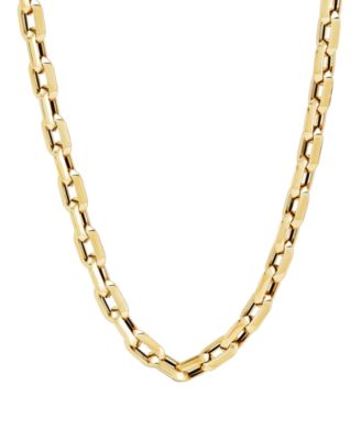 Macy's - Polished Oval Link 20" Chain Necklace in 10k Gold
