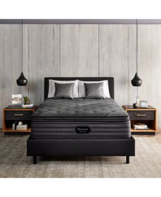Beautyrest - Black&reg; L-Class 14.25" Medium Pillow Top Mattress Set- Twin XL