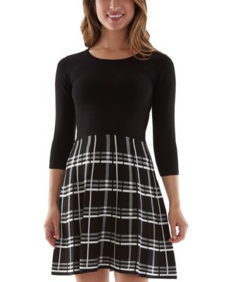 BCX - Juniors' Double-Knit Dress