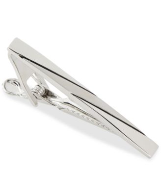 Perry Ellis Portfolio - Men's Diagonal Line Tie Bar