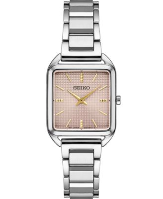 Seiko - Women's Essentials Stainless Steel Bracelet Watch 26mm