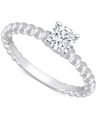 Macy's - Diamond Engagement Ring (1/2 ct. t.w.) in 14k Gold
