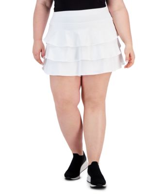 ID Ideology - Plus Size Flounced Active Skort