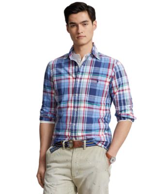 Polo Ralph Lauren - Men's Classic-Fit Plaid Oxford Shirt